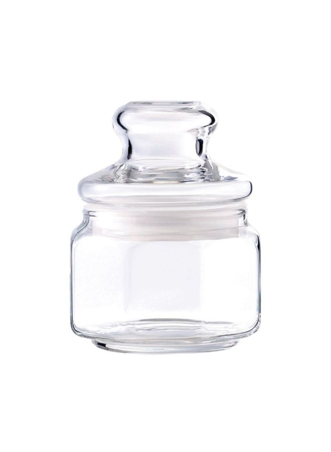 Ocean 2 Piece Glass Storage Pop Jar with Lid, 325ml Capacity - Clear - Image 3